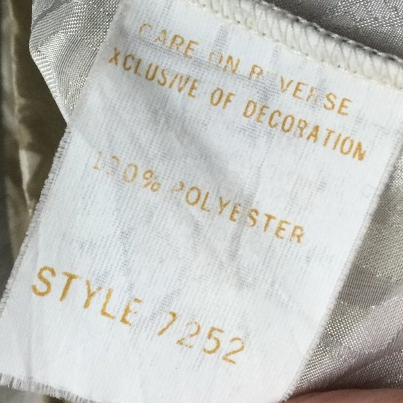 Vintage Mary McFadden Satin Robe - Picture 6 of 12